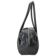 Vivienne Westwood Kleine Reisetasche Shirley aus geschmeidigem Leder – Schwarz