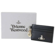 Vivienne Westwood Glatter Kartenhalter mit Anhängern – Schwarz