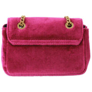 Vivienne Westwood Velvet Small Purse Chain Bag - Purple