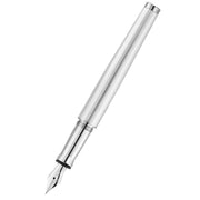 Waldmann Pens Tapio Steel Nib Fountain Pen - Silver