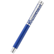 Waldmann Pens Xetra Vienna Special Edition Rollerball Pen - Blue/Silver