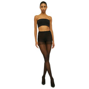 Wolford Miss W 30 Denier Beinstützstrumpfhose – Schwarz