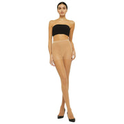 Wolford Miss W 30 Denier Beinstützstrumpfhose – Gobi Beige