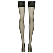 Wolford Satin Touch 20 Denier Stay Ups - Black