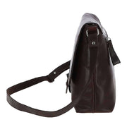 Ashwood Leather Windmere Large Messenger Bag - Brown