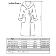 Bown of London Lightweight Dressing Gown - Serpentine Blush Pink