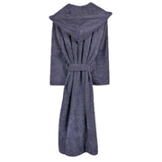 Bown of London Terry NUA Cotton Towelling Dressing Gown - Dark Grey