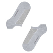 Burlington Athlesiure Sneaker Socks - Light Grey Mel