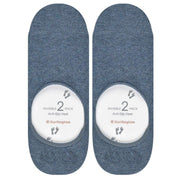 Burlington Everyday Invisible 2 Pack Socks - Light Denim Blue