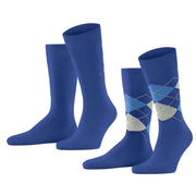 Burlington Everyday Mix 2 Pack Socks - Night Blue