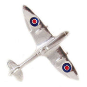 David Van Hagen Spitfire Tie Tac - Silver