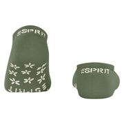 Esprit Home Sneaker Socks - Army Green