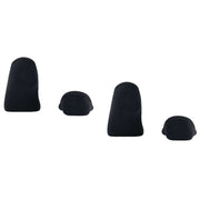 Esprit Solid Low 2 Pack No Show Socks - Black