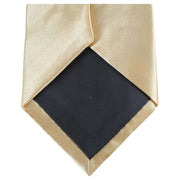 Knightsbridge Neckwear Regular Polyester Tie - Light Gold