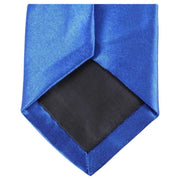 Knightsbridge Neckwear Slim Polyester Tie - Royal Blue