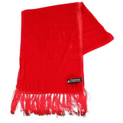 Knightsbridge Neckwear Velvet Scarf - Red