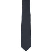 Michelsons of London Plain Silk Tie - Grey