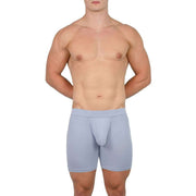 Obviously EliteMan Boxer Brief 6inch Leg - Ice Blue