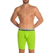 Obviously PrimeMan AnatoMAX Boxer Brief 9inch Leg - Lime Green