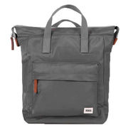 Roka Bantry B Medium Sustainable Nylon Backpack - Graphite Grey