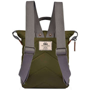 Roka Bantry B Small Sustainable Nylon Backpack - Military Green