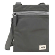 Roka Chelsea Sustainable Nylon Pocket Sling Bag - Graphite Grey