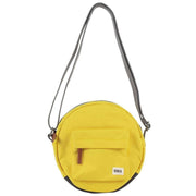 Roka Paddington B Small Sustainable Canvas Crossbody Bag - Custard Yellow